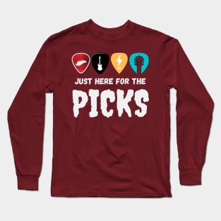 Just Here For The Picks Long Sleeve T-Shirt